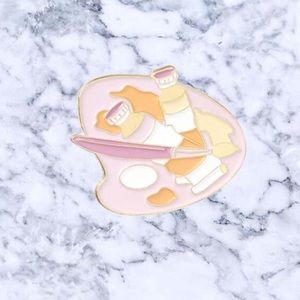 Artists Palette Enamel Pin